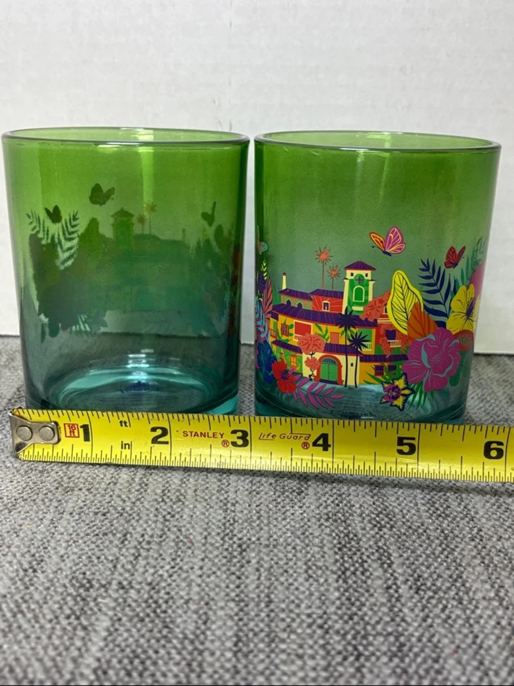 Disney Encanto Casitas 10oz  Tumbler Set - Green Teal Tropical Accents